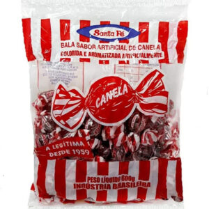 BALA DURA SANTA FE CANELA 600g