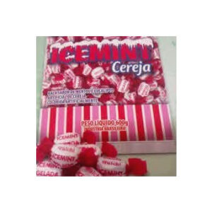 BALA DURA SANTA FE ICEMINT CEREJA 600g