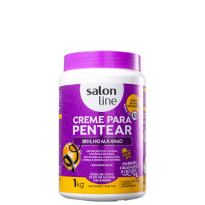 CREME PARA PENTEAR SALON LINE BRILHO MAXIMO 1kg