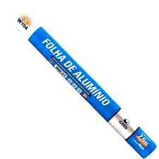 FOLHA DE ALUMÍNIO WYDA 7,5mt x 45cm
