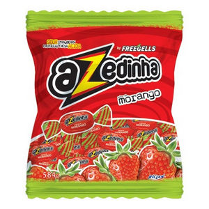 BALA DURA FREEGELLS AZED. MORANGO 31,7g