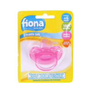 CHUPETA FIONA 100% SILICONE ROSA RF.5431