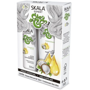 KIT SHAMPOO + CONDICIONADOR SKALA ÓLEO COCO 650ml