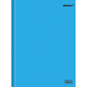 CADERNO CD TILIBRA MAIS 1/4 AZUL 48fls