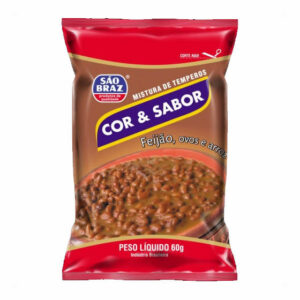 TEMPERO SÃO BRAZ COR E SABOR FEIJAO 60g