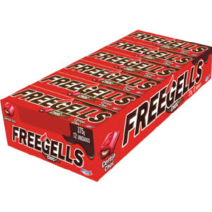 BALA DURA FREEGELLS PCT DROPS CEREJA (NOVO) 1x12