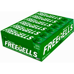 BALA DURA FREEGELLS DROPS MENTA 27,9g