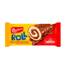 ROCAMBOLE BAUDUCCO ROLL BAUNILHA COM CHOCOLATE 34g