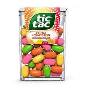 PASTILHA TIC TAC FRUTAS #COMO TE GUSTA 14,5g