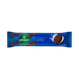 BISCOITO PIRAQUE RECHEADO PRETTY 76g