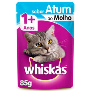 RAÇÃO WHISKAS RF ATUM 85g