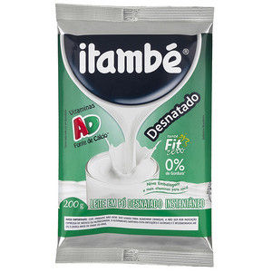 LEITE EM PÓ ITAMBE SACHE DESN. INST. 200g