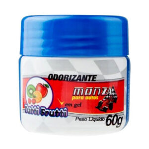 ODORIZANTE P/ AUTOMOVEL MONZA GEL TUTTI FRUTTI 60g