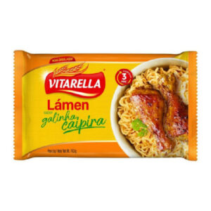 MACARRÃO INSTANTÂNEO VITARELLA GALINHA CAIPIRA 6x74,3g