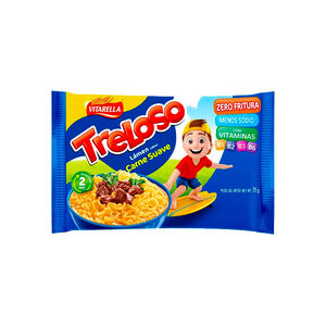 MACARRÃO INSTANTÂNEO TRELOSO CARNE SUAVE 75g