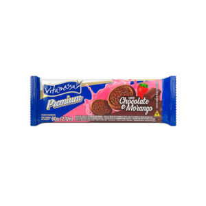 BISC. VITAMASSA REC. CHOCOLATE COM MORANGO 60g