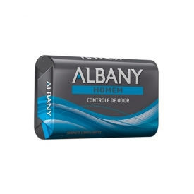 SABONETE ALBANY SV HOM. AZUL 85g