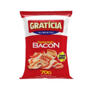 SALGADINHO PELLET GRATICIA BACON 70g