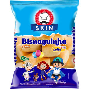 BISNAGUINHA SKIN LEITE 300g