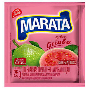 REFRESCO PO MARATÁ GOIABA 25g