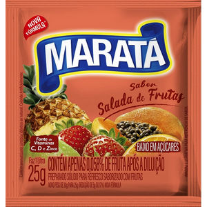 REFRESCO PO MARATÁ SALADA DE FRUTAS 25g