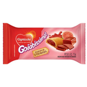 BISCOITO CAPRICCHE GOIABISSIMA 75g