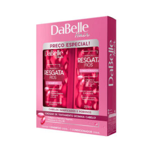 KIT SHAMPOO + CONDICIONADOR DABELLE HAIR RESGATA FIOS 450ml