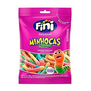 GELATINAS FINI MINHOCAS AZEDINHAS 35g