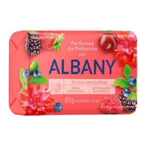SABONETE ALBANY SV HID. FRUTAS VERMELHAS 85g
