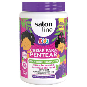 CREME PARA PENTEAR SALON LINE KIDS CACHINHOS BRILH. 1kg
