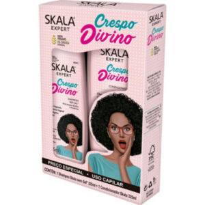 KIT SHAMPOO + CONDICIONADOR SKALA CRESPO DIV. 650ml