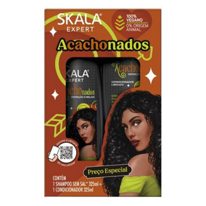 KIT SHAMPOO + CONDICIONADOR SKALA ACACHONADOS 650ml