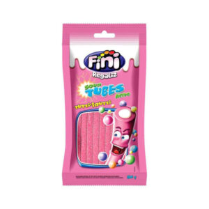 REGALIZ FINI TUBES TUT. FRUT. ACIDO 80g