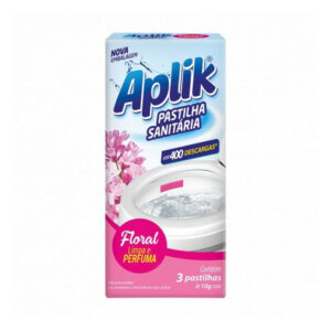 PASTILHA ADESIVA APLIK FLORAL 1x3