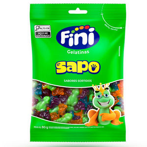 GELATINAS FINI SAPO SORTIDOS 80g