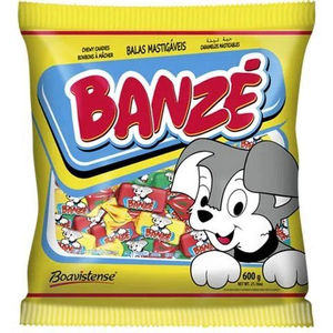 BALA MASTIGÁVEL BANZE MIX 500g